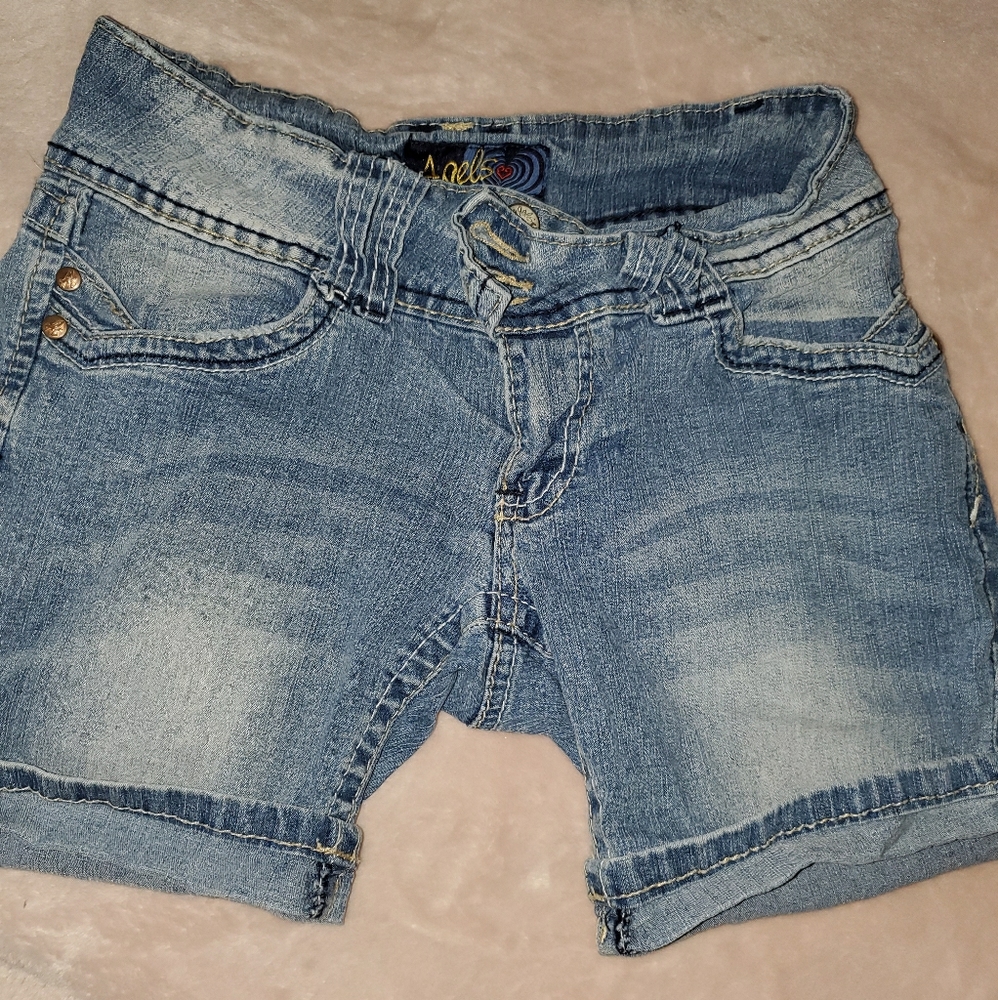 Angels brand jean long shorts